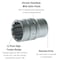 Teng Tools 1/2INCHDR SOCKET.12PT, M120508-C M120508-C - alternate 2